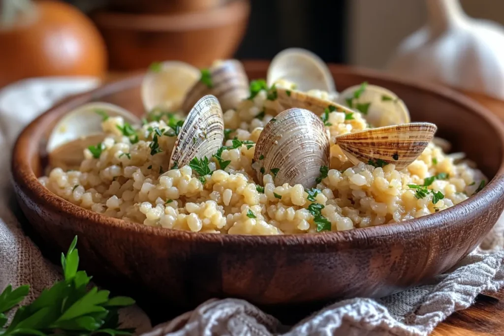 Fregola with Clams