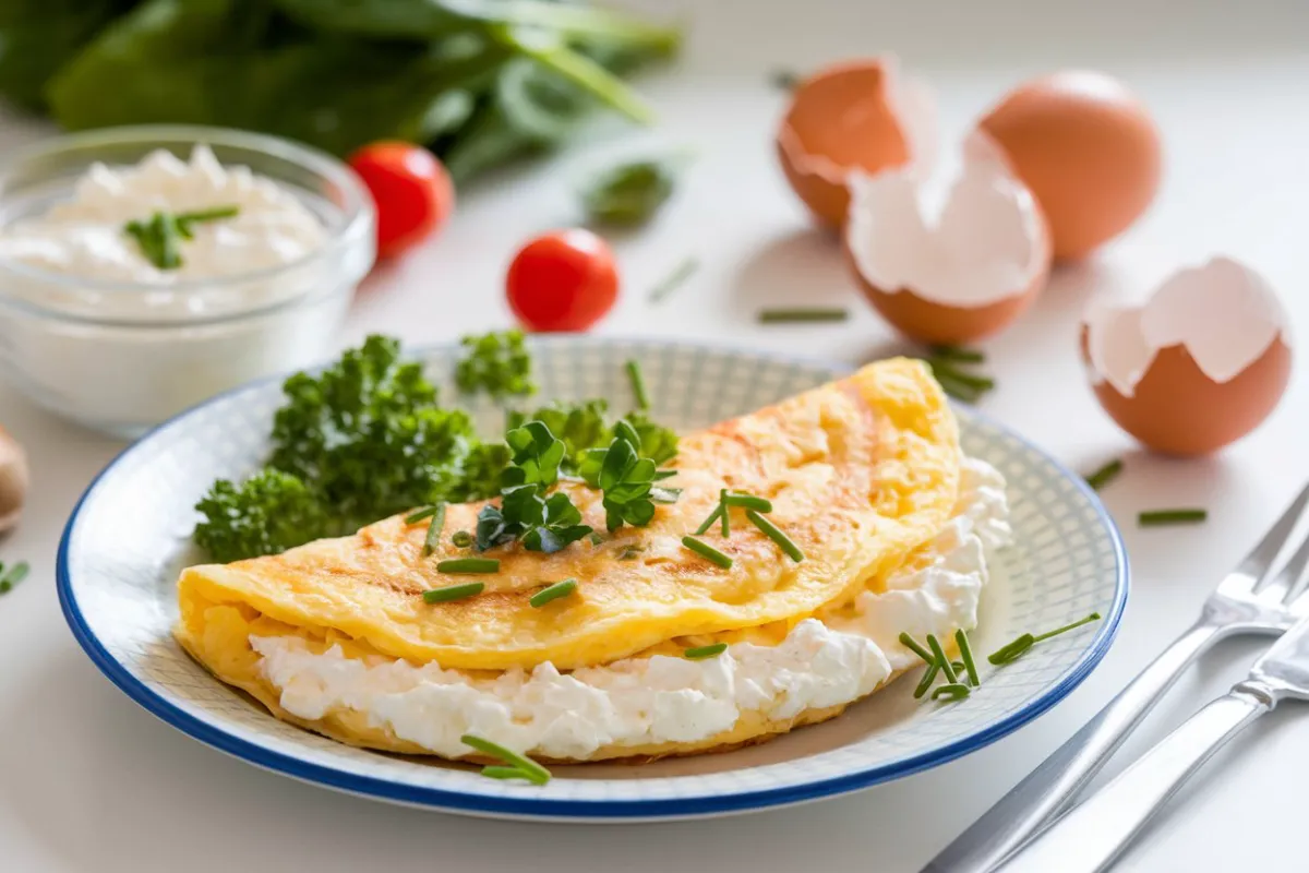 Cottage Cheese Omlette