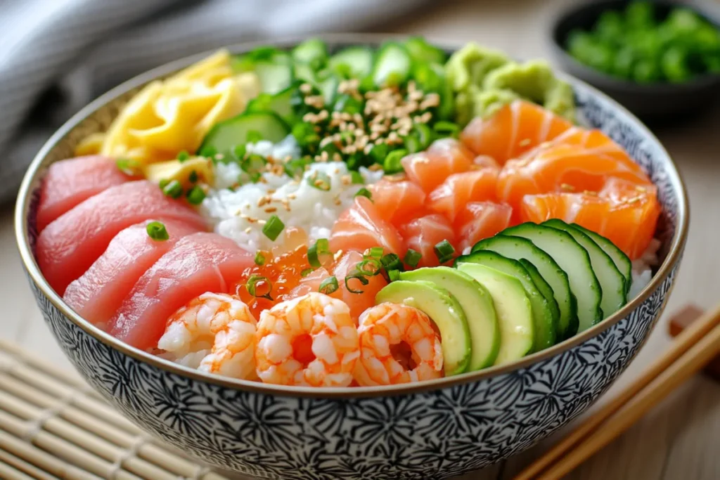 chirashi sushi