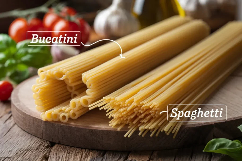 Bucatini vs Spaguetti