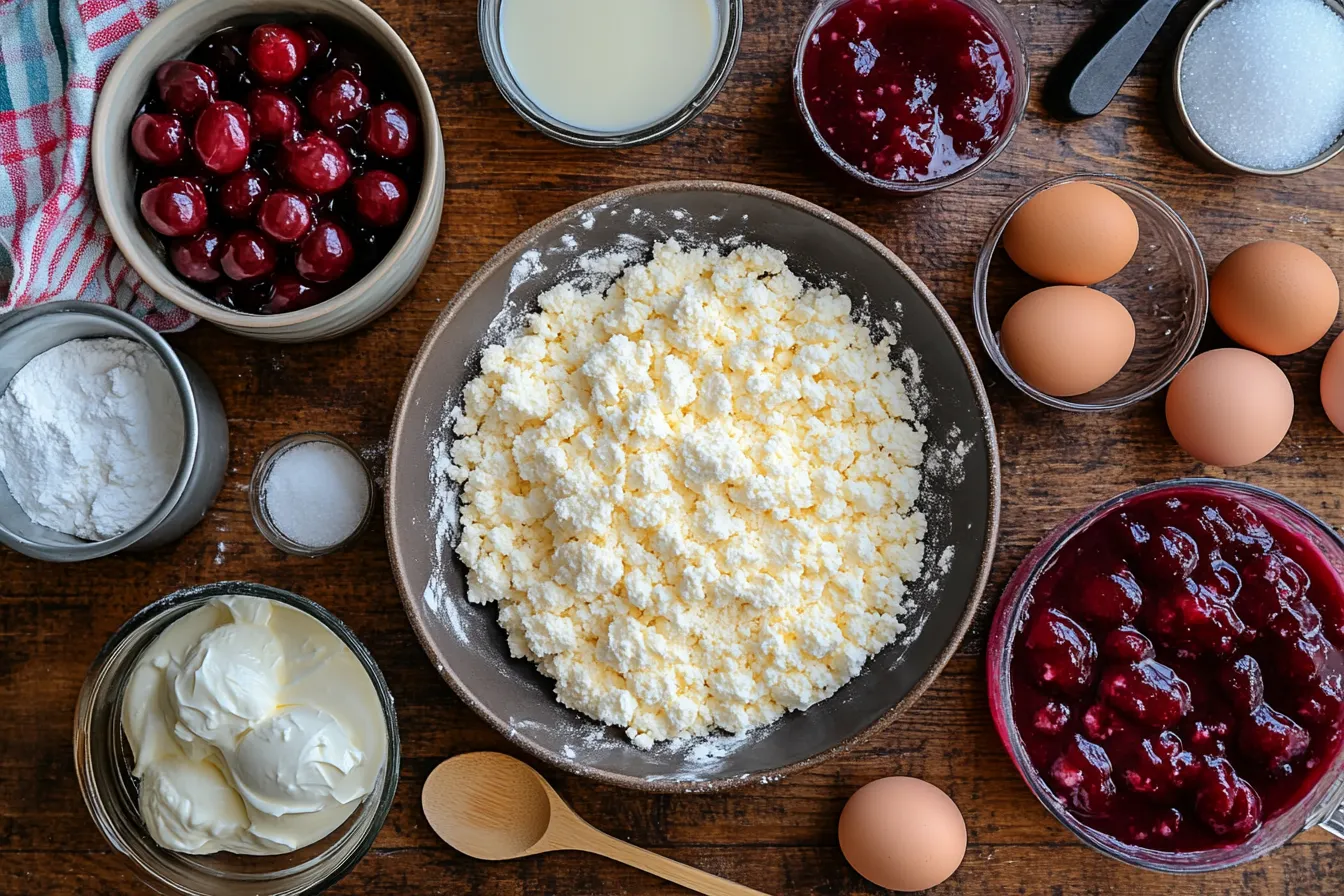 Cherry Cheesecake Recipe Ingredients